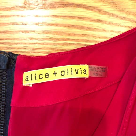 Alice and Olivia red dress - Picture 3 of 3